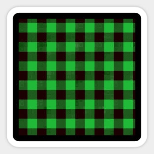 CLARK PLAID BUFFALO PLAID color plaid Sticker